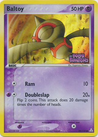 Baltoy (59/110) (Stamped) [EX: Holon Phantoms] | Anubis Games and Hobby