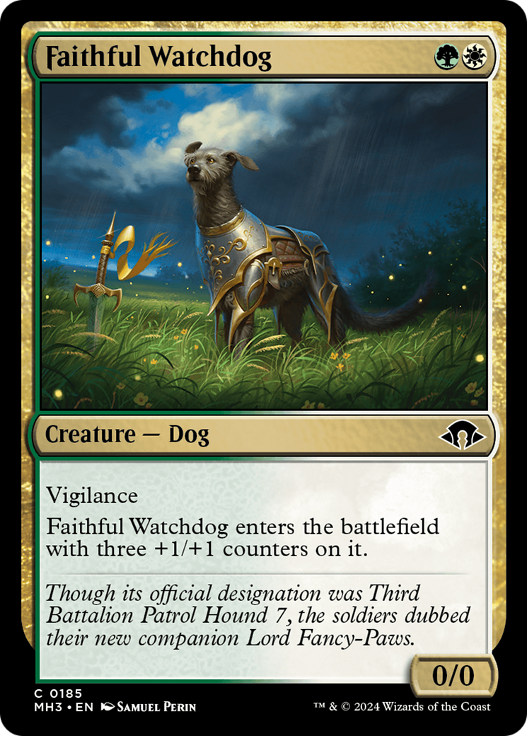 Faithful Watchdog [Modern Horizons 3] | Anubis Games and Hobby