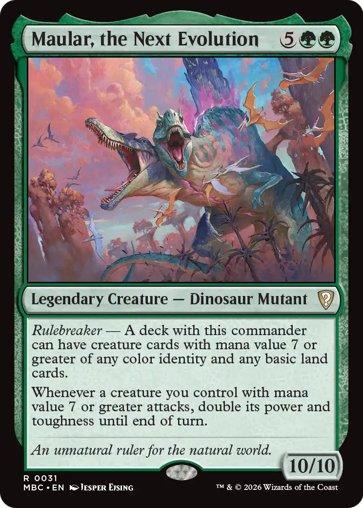 Maular, the Next Evolution [Mystery Booster: Commander Edition] | Anubis Games and Hobby