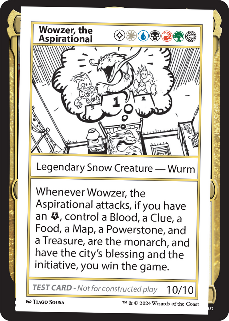 Wowzer, the Aspirational [Mystery Booster 2 Playtest Cards] | Anubis Games and Hobby