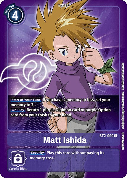 Matt Ishida [BT2-090] (Official Tournament Pack Vol.3) [Release Special Booster Promos] | Anubis Games and Hobby