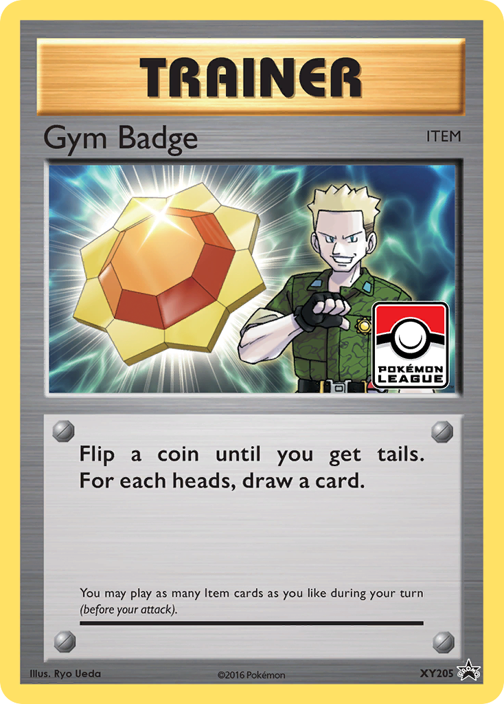 Gym Badge (XY205) (Lt. Surge) [XY: Black Star Promos] | Anubis Games and Hobby