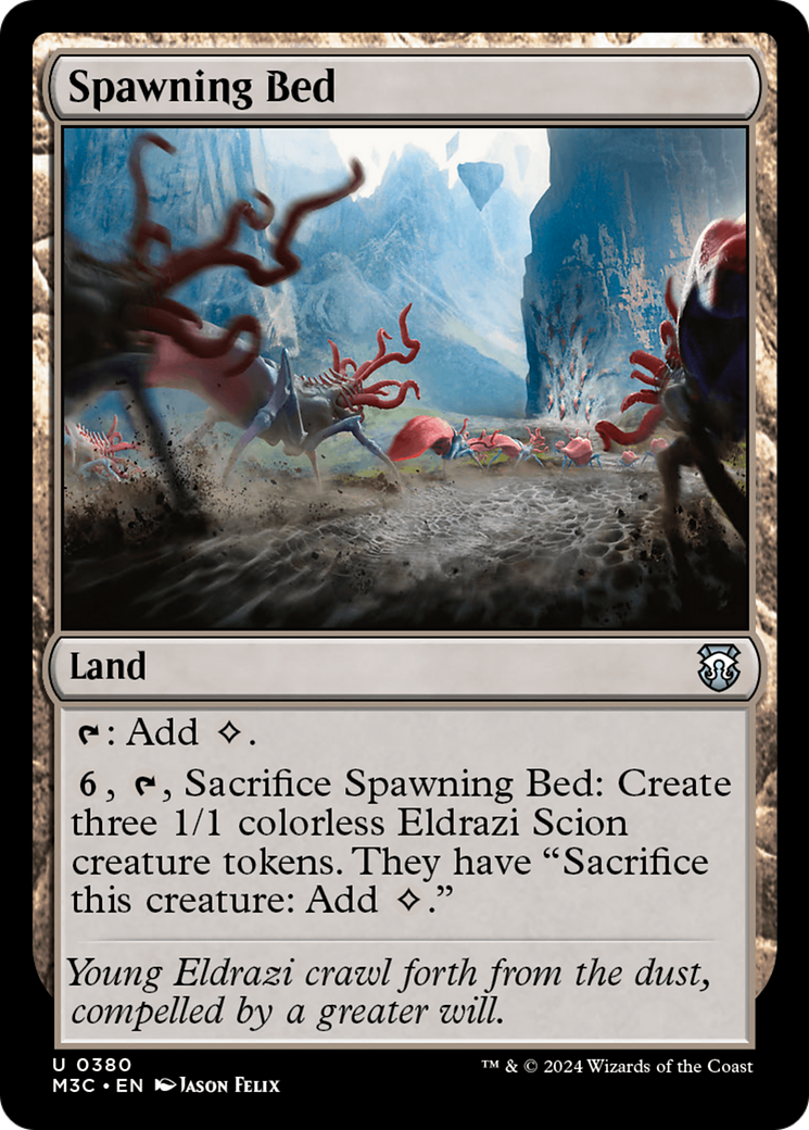 Spawning Bed (Ripple Foil) [Modern Horizons 3 Commander] | Anubis Games and Hobby