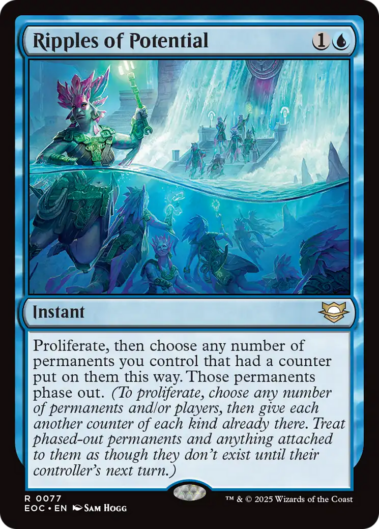 Ripples of Potential [Edge of Eternities Commander] | Anubis Games and Hobby