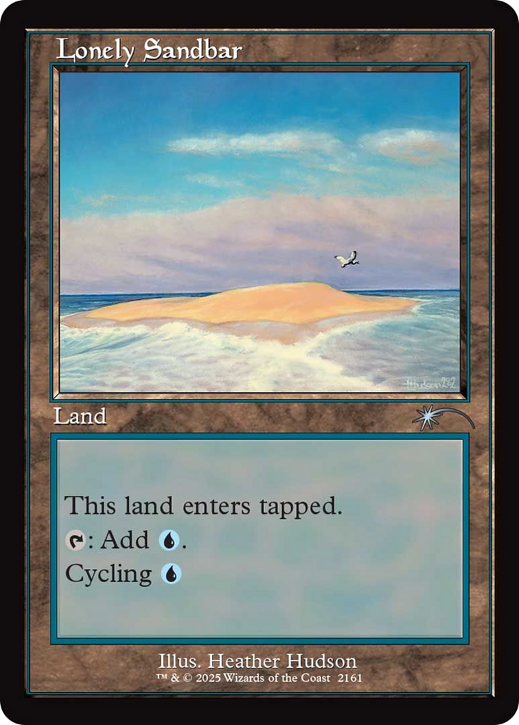 Lonely Sandbar (Retro Frame) [Secret Lair Drop Series] | Anubis Games and Hobby