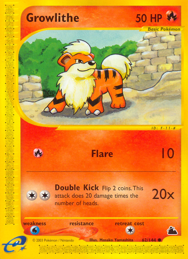 Growlithe (62/144) [Skyridge] | Anubis Games and Hobby