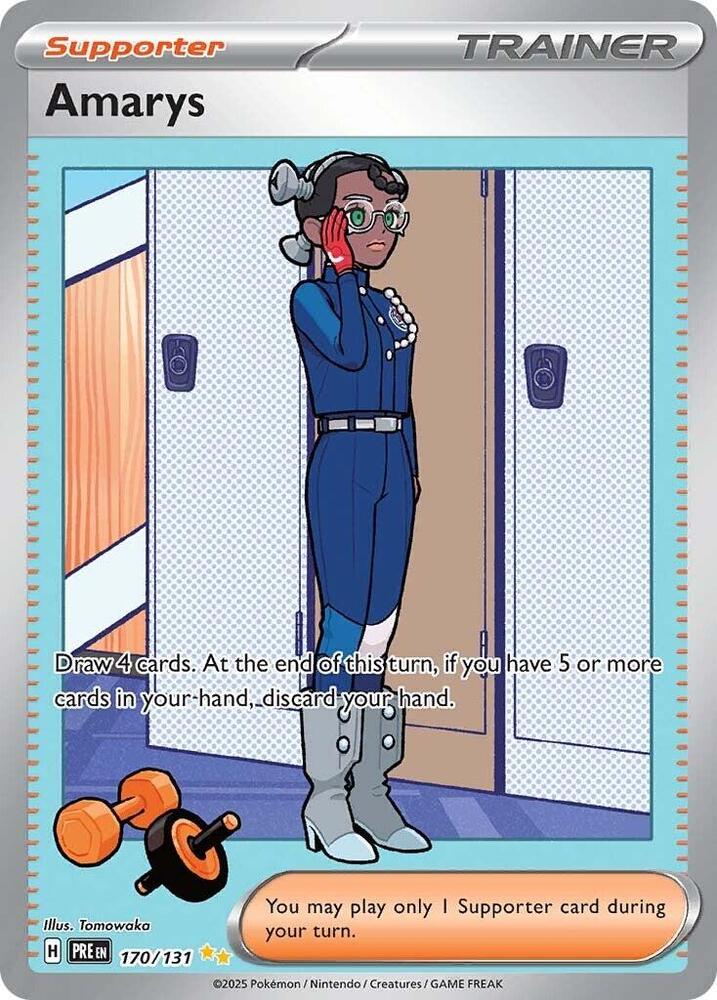 Amarys (170/131) [Scarlet & Violet: Prismatic Evolutions] | Anubis Games and Hobby