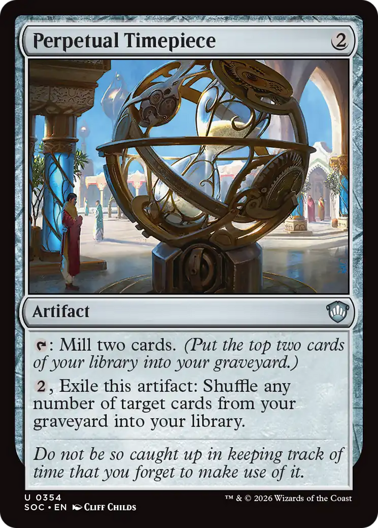 Perpetual Timepiece [Secrets of Strixhaven Commander] | Anubis Games and Hobby