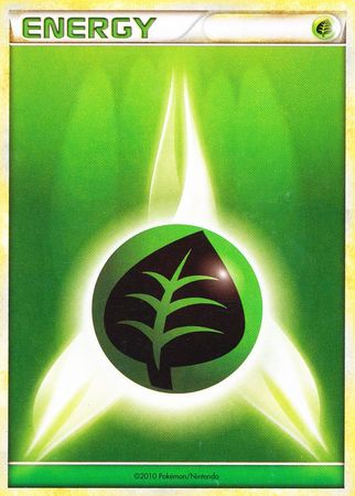 Grass Energy (2010 Unnumbered HGSS Style) [League & Championship Cards] | Anubis Games and Hobby