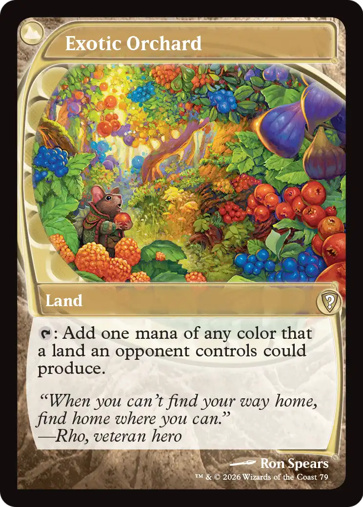 Exotic Orchard (Future Sight) [Mystery Booster: Commander Edition] | Anubis Games and Hobby