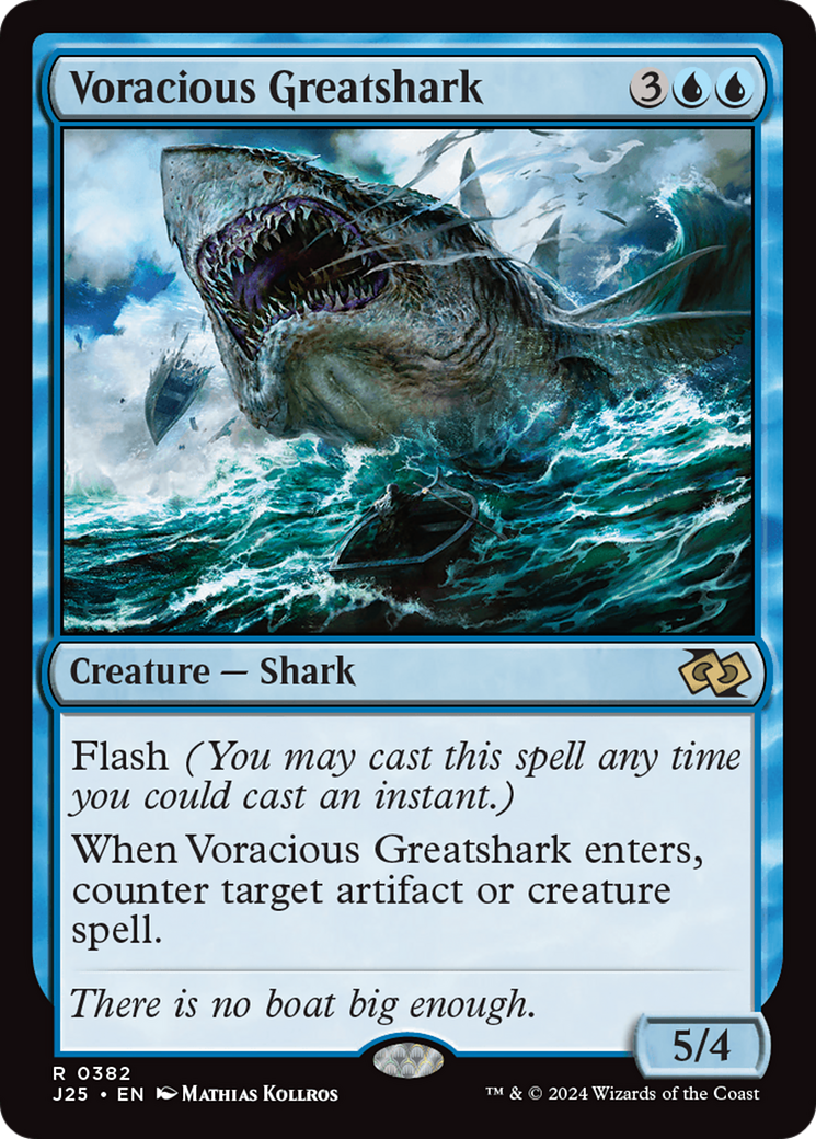 Voracious Greatshark [Foundations Jumpstart] | Anubis Games and Hobby