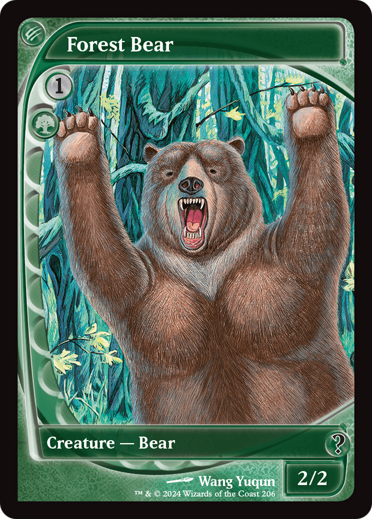 Forest Bear (Future Sight) [Mystery Booster 2] | Anubis Games and Hobby