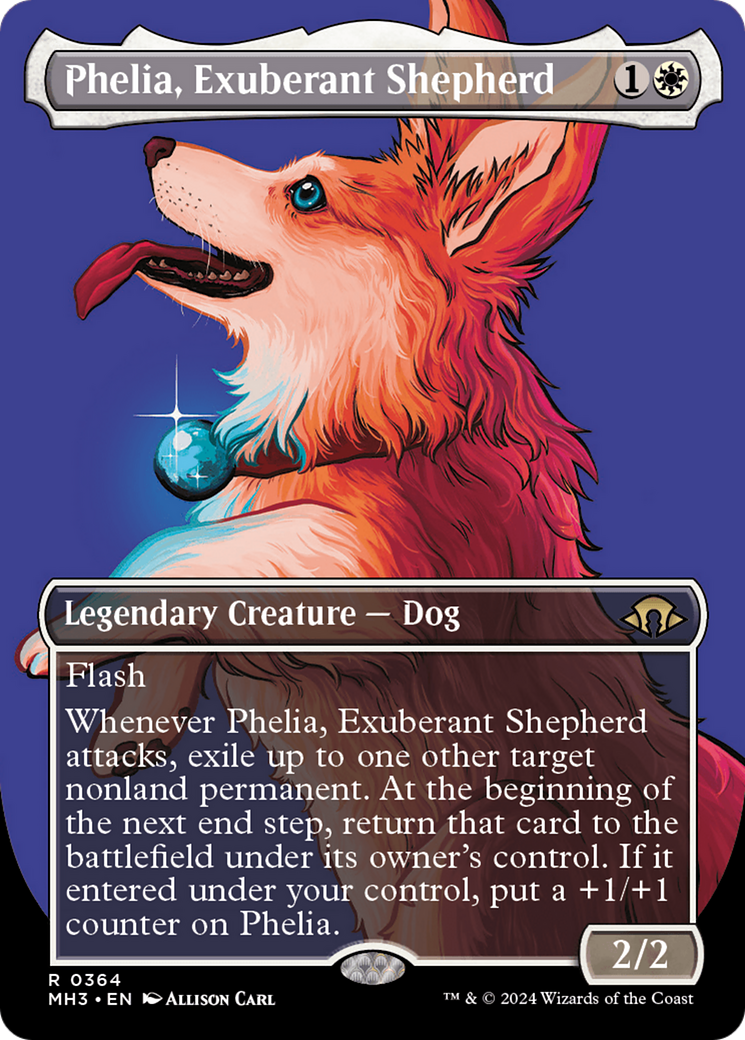 Phelia, Exuberant Shepherd (Borderless) [Modern Horizons 3] | Anubis Games and Hobby