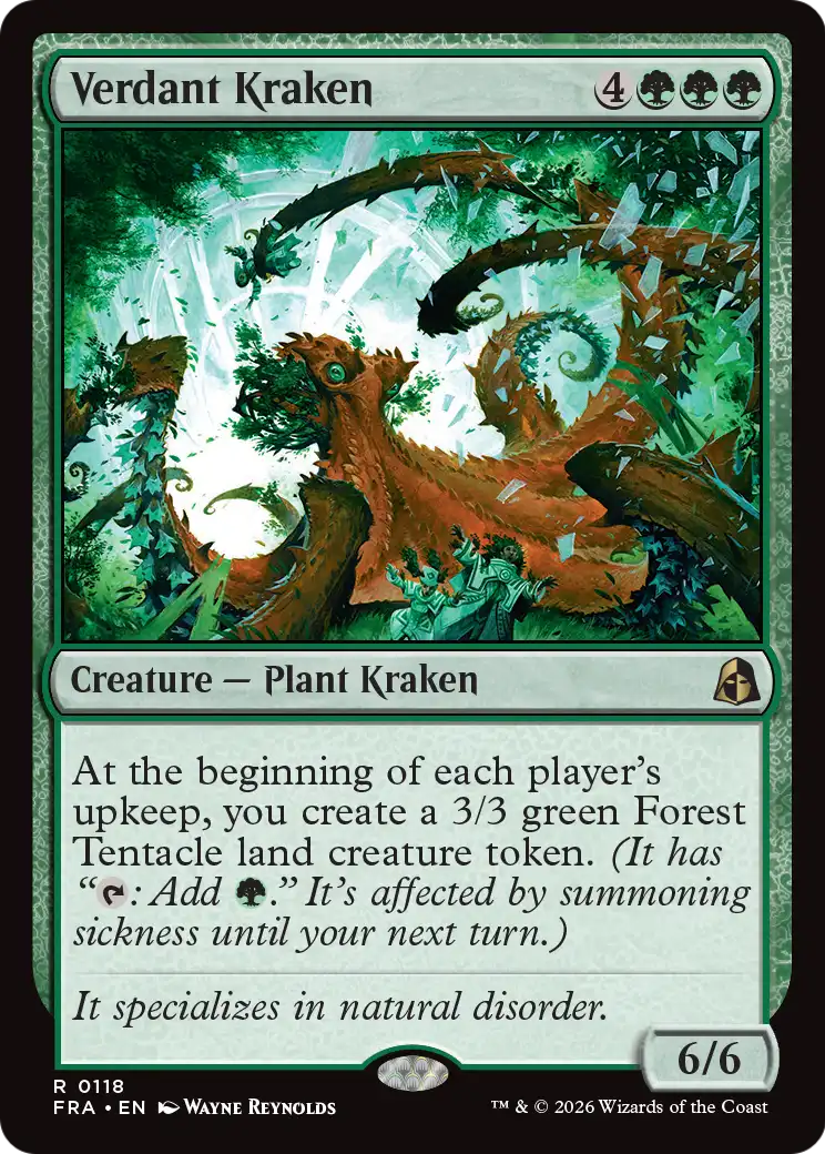 Verdant Kraken [Reality Fracture] | Anubis Games and Hobby