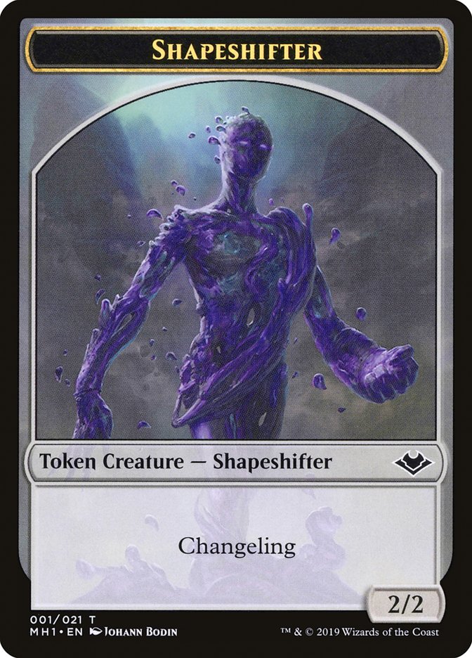 Shapeshifter Token [Modern Horizons Tokens] | Anubis Games and Hobby