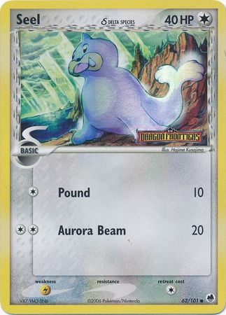 Seel (62/101) (Delta Species) (Stamped) [EX: Dragon Frontiers] | Anubis Games and Hobby