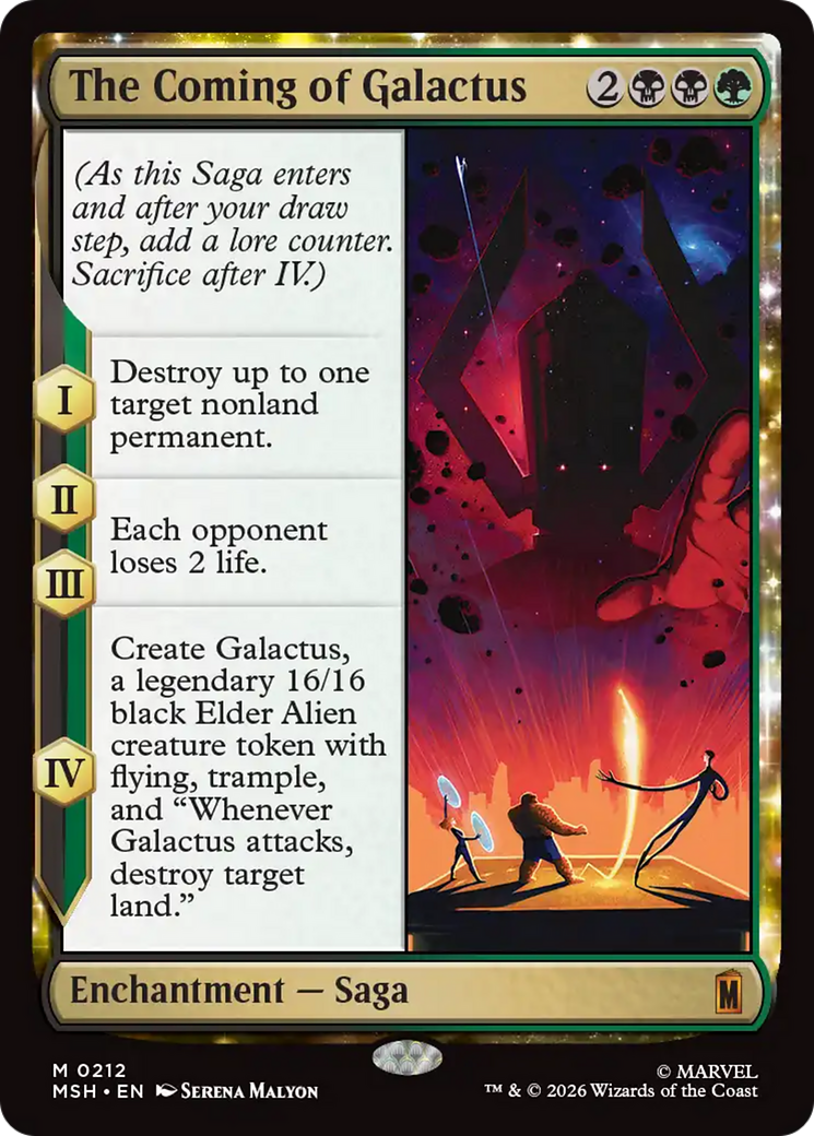 The Coming of Galactus [Marvel Super Heroes] | Anubis Games and Hobby