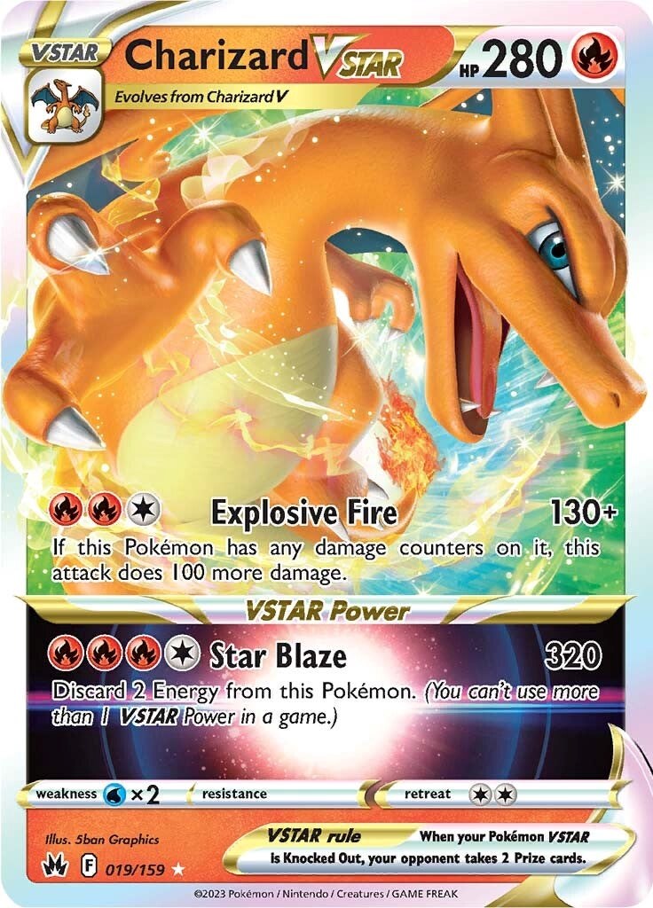 Charizard VSTAR (019/159) [Sword & Shield: Crown Zenith] | Anubis Games and Hobby