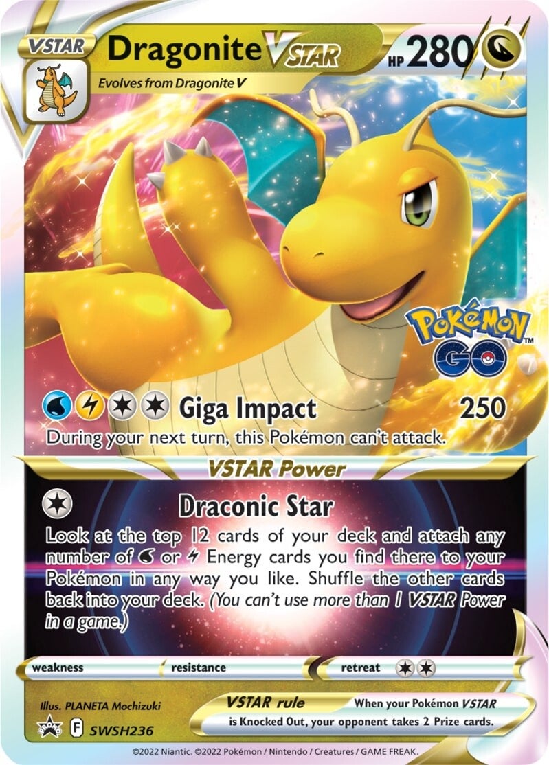 Dragonite VSTAR (SWSH236) [Sword & Shield: Black Star Promos] | Anubis Games and Hobby