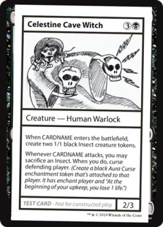 Celestine Cave Witch (2021 Edition) [Mystery Booster Playtest Cards] | Anubis Games and Hobby