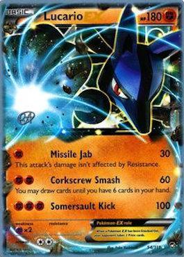 Lucario EX (54/111) (The Flying Hammer - Rowan Stavenow) [World Championships 2015] | Anubis Games and Hobby