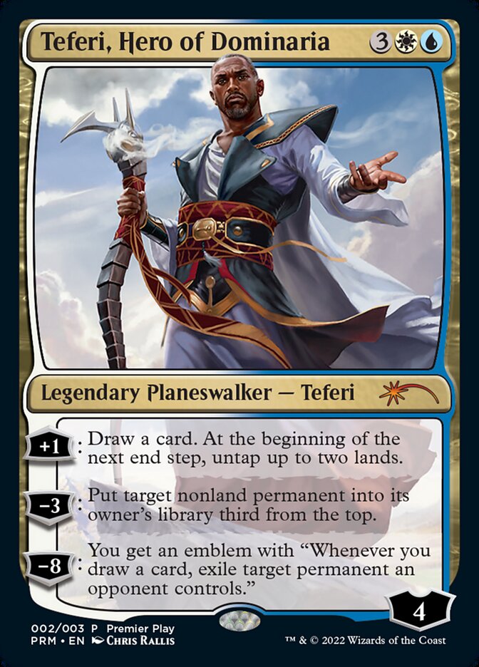 Teferi, Hero of Dominaria [Pro Tour Promos] | Anubis Games and Hobby