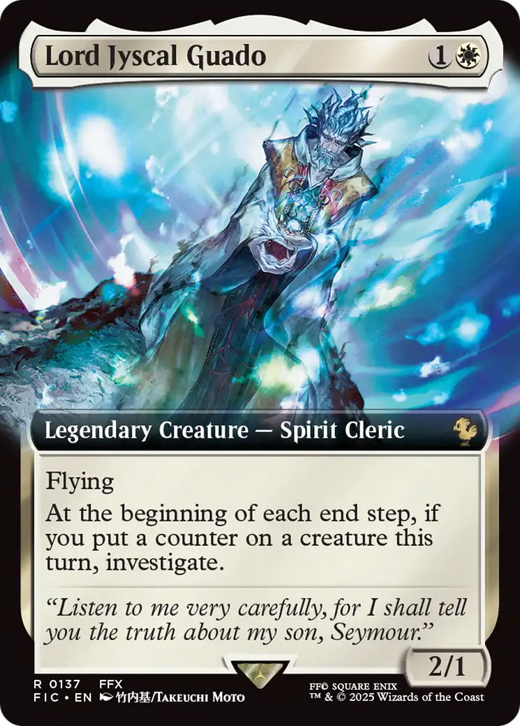 Lord Jyscal Guado (Extended Art) [FINAL FANTASY Commander] | Anubis Games and Hobby