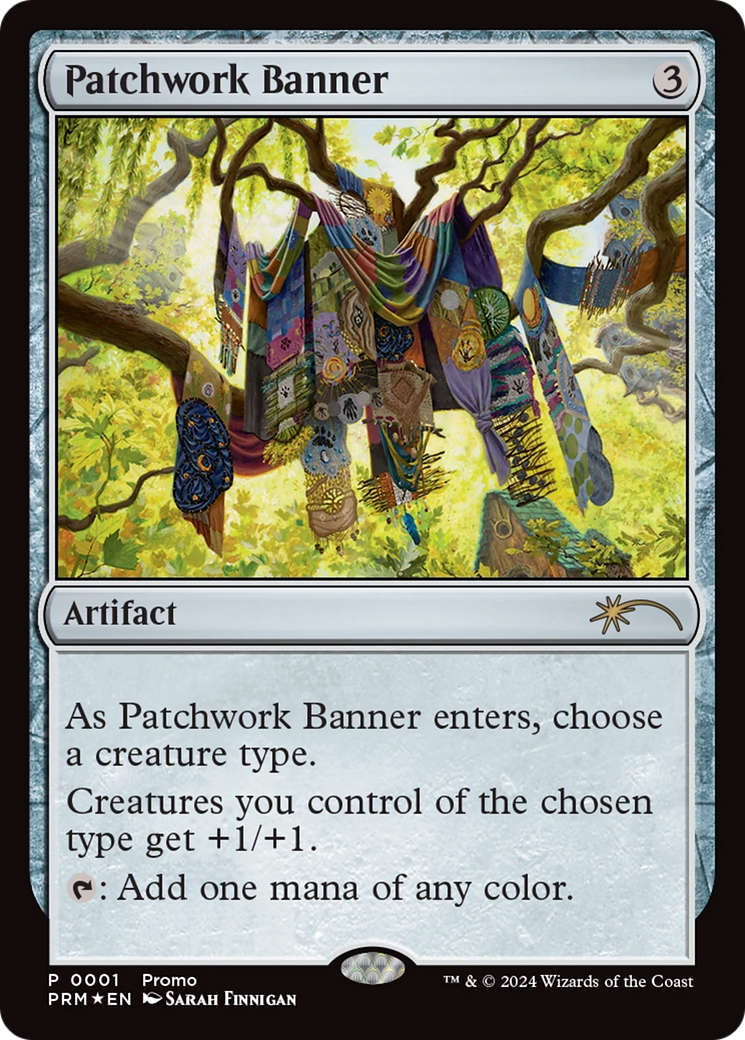Patchwork Banner [Media Promos] | Anubis Games and Hobby