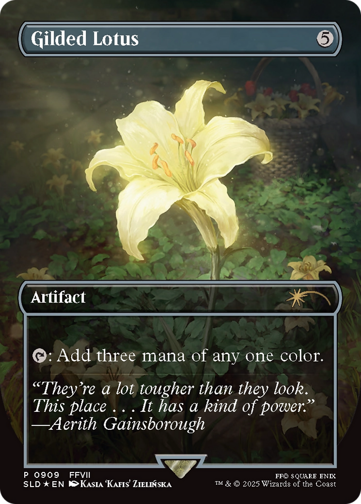 Gilded Lotus (Rainbow Foil) (909) [Secret Lair Drop Series] | Anubis Games and Hobby