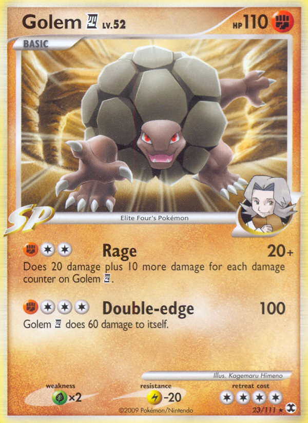 Golem (23/111) [Platinum: Rising Rivals] | Anubis Games and Hobby