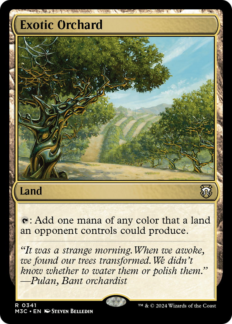 Exotic Orchard (Ripple Foil) [Modern Horizons 3 Commander] | Anubis Games and Hobby