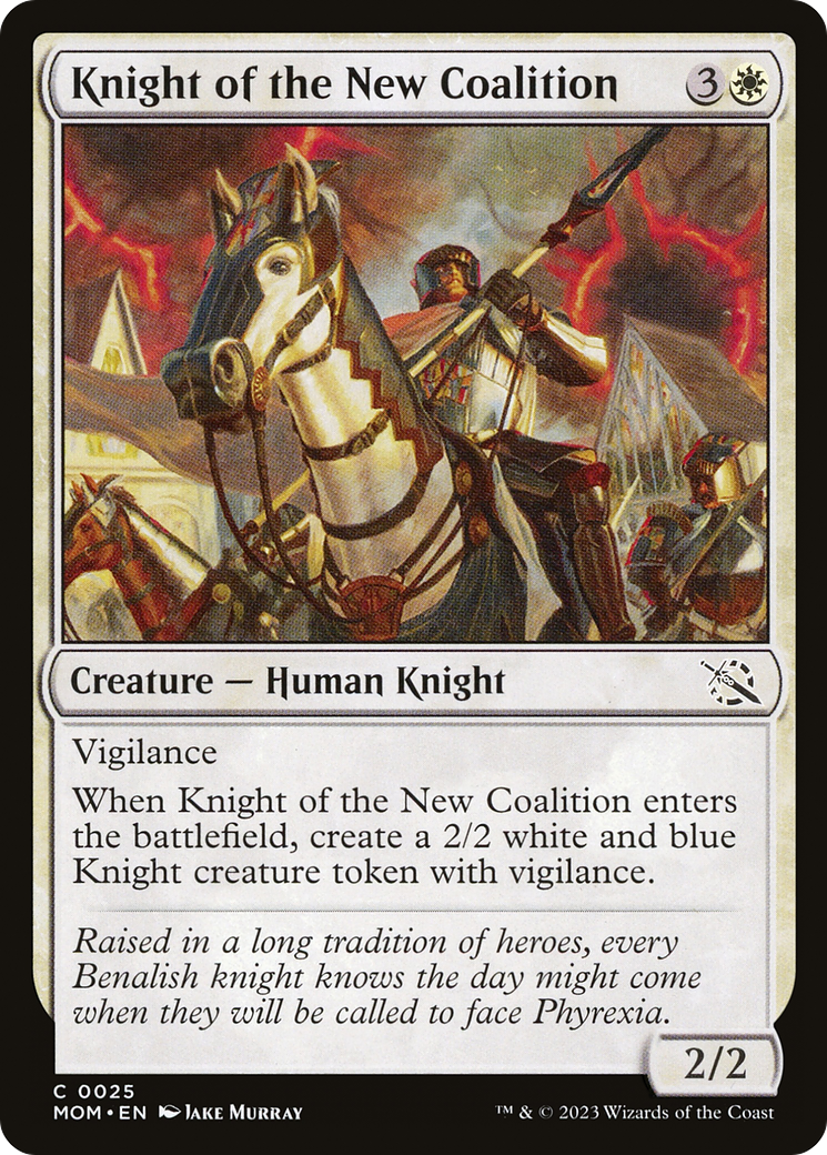 Knight of the New Coalition [March of the Machine] | Anubis Games and Hobby