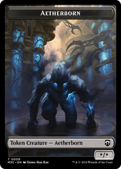 Aetherborn // Servo Double-Sided Token [Modern Horizons 3 Commander Tokens] | Anubis Games and Hobby