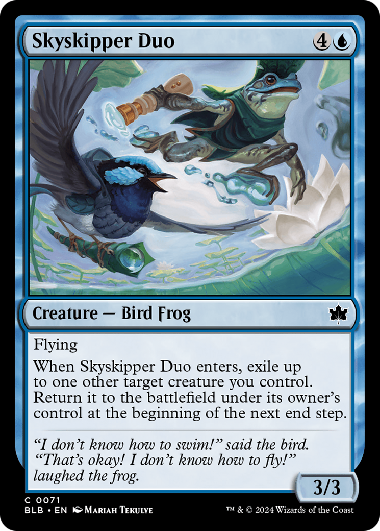 Skyskipper Duo [Bloomburrow] | Anubis Games and Hobby