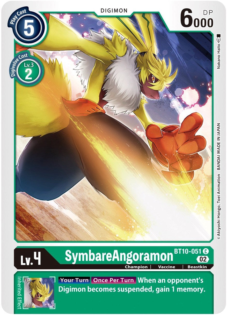 SymbareAngoramon [BT10-051] [Xros Encounter] | Anubis Games and Hobby