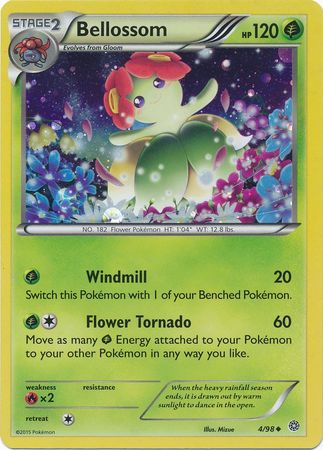 Bellossom (4/98) (Cosmos Holo) [XY: Ancient Origins] | Anubis Games and Hobby