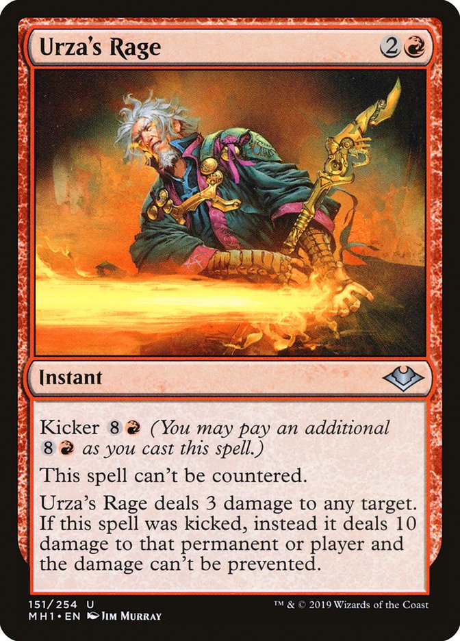 Urza's Rage [Modern Horizons] | Anubis Games and Hobby