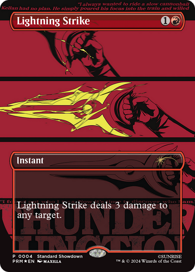 Lightning Strike [Standard Showdown Promos] | Anubis Games and Hobby