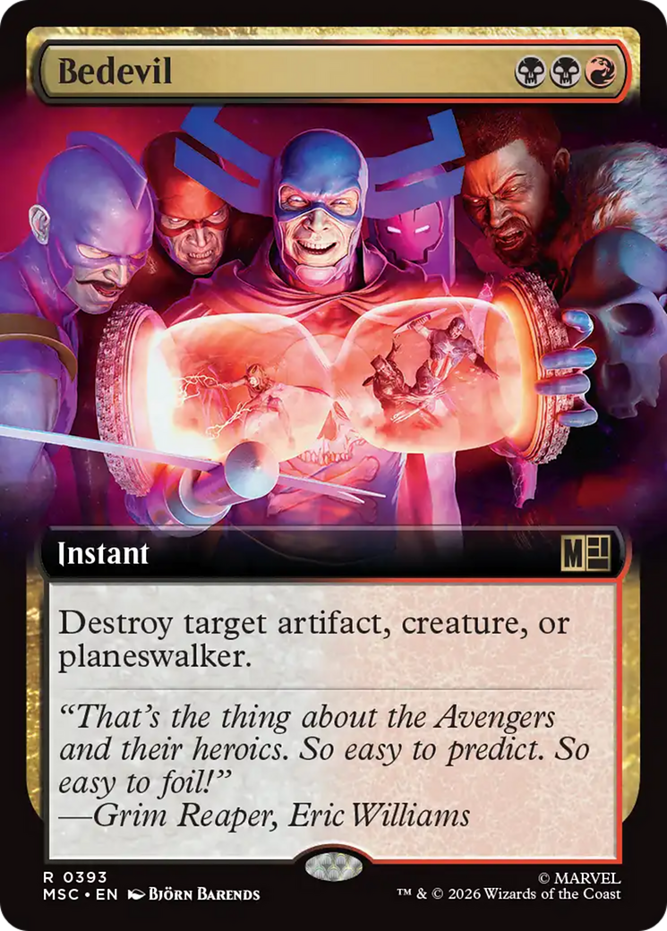 Bedevil (Extended Art) [Marvel Super Heroes Commander] | Anubis Games and Hobby