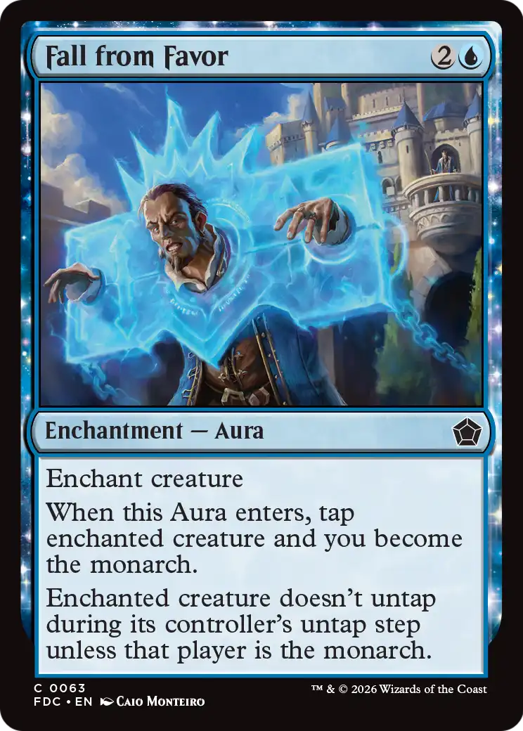 Fall from Favor [Foundations Commander] | Anubis Games and Hobby
