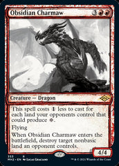 Obsidian Charmaw (Sketch) [Modern Horizons 2] | Anubis Games and Hobby