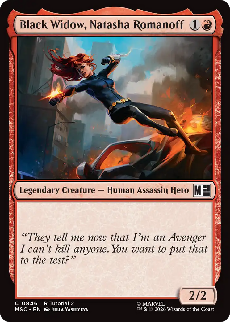 Black Widow, Natasha Romanoff [Marvel Super Heroes Commander] | Anubis Games and Hobby
