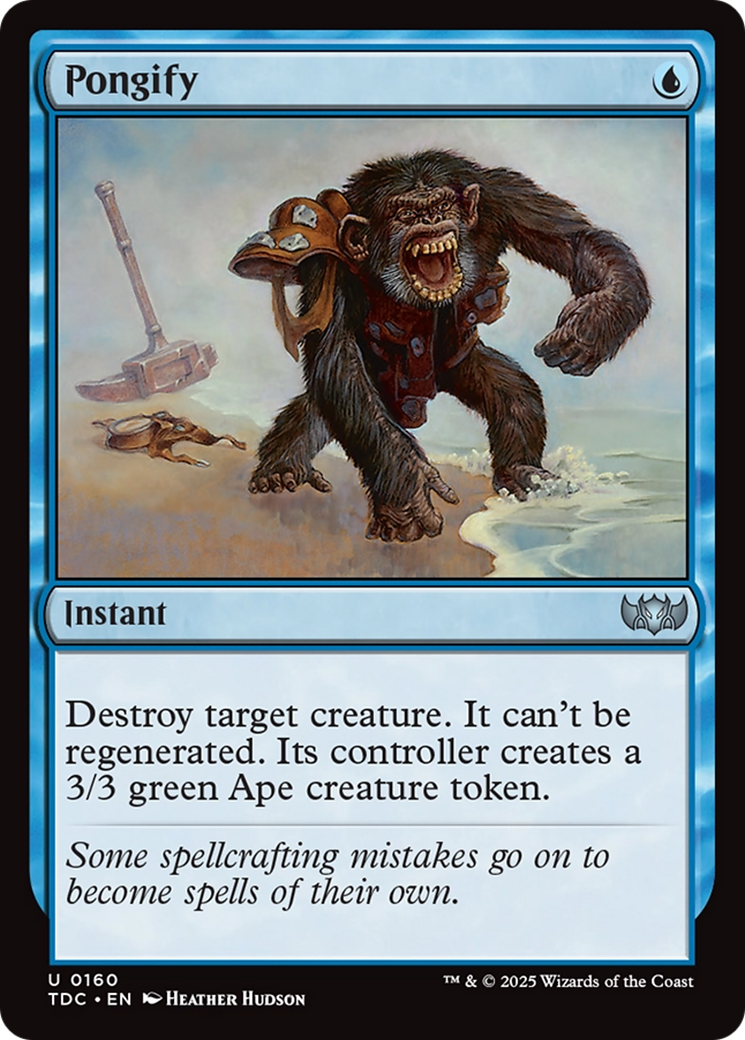 Pongify [Tarkir: Dragonstorm Commander] | Anubis Games and Hobby