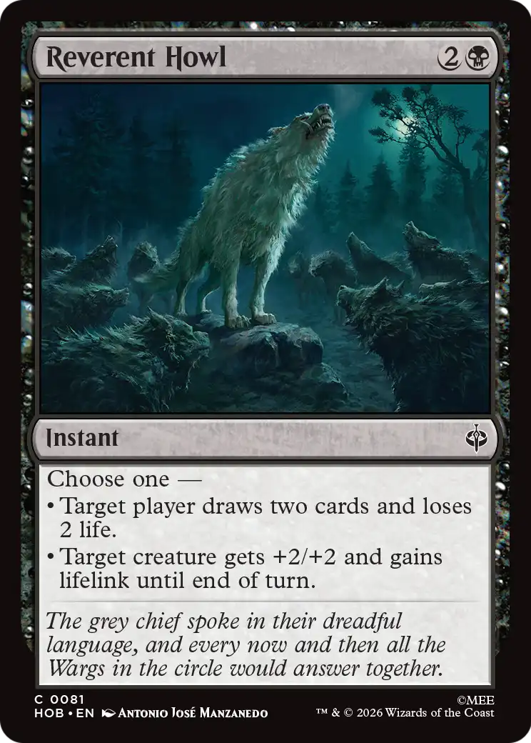 Reverent Howl [The Hobbit] | Anubis Games and Hobby