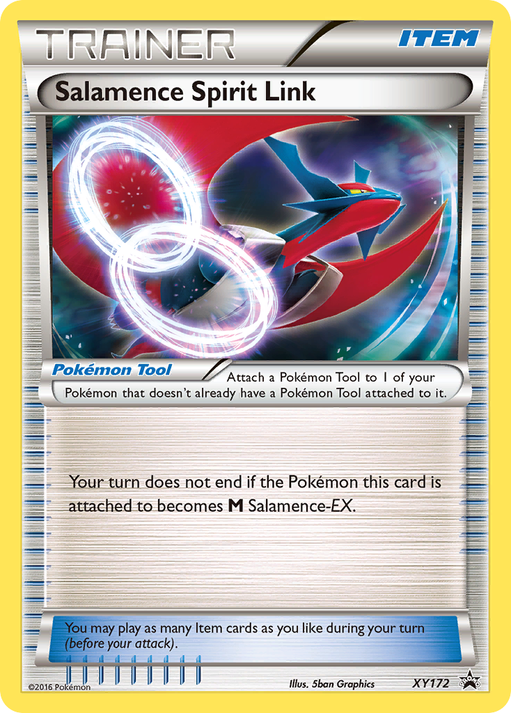 Salamence Spirit Link (XY172) [XY: Black Star Promos] | Anubis Games and Hobby