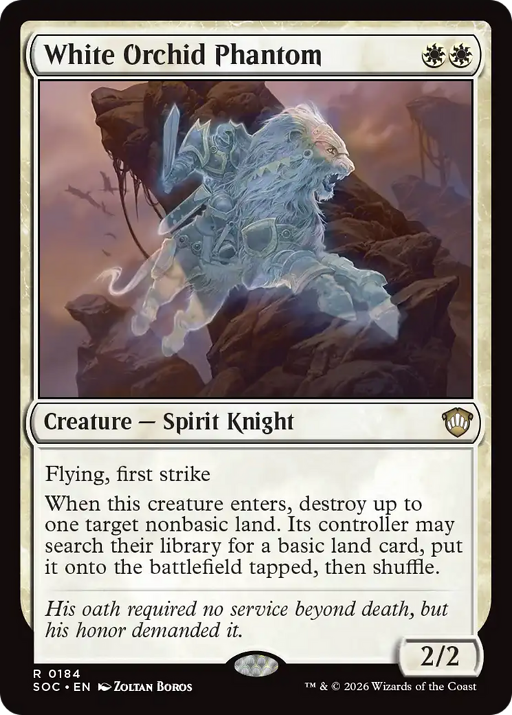 White Orchid Phantom [Secrets of Strixhaven Commander] | Anubis Games and Hobby