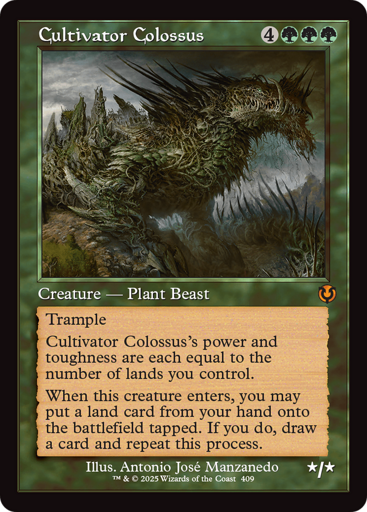 Cultivator Colossus (Retro Frame) [Innistrad Remastered] | Anubis Games and Hobby