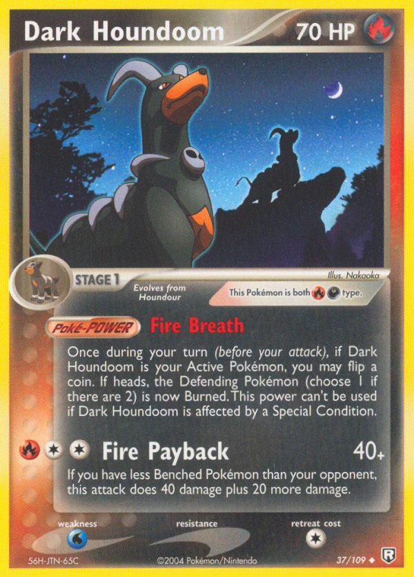 Dark Houndoom (37/109) [EX: Team Rocket Returns] | Anubis Games and Hobby