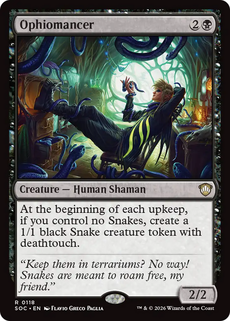 Ophiomancer [Secrets of Strixhaven Commander] | Anubis Games and Hobby