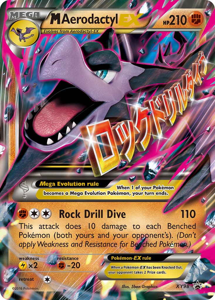 M Aerodactyl EX (XY98) [XY: Black Star Promos] | Anubis Games and Hobby